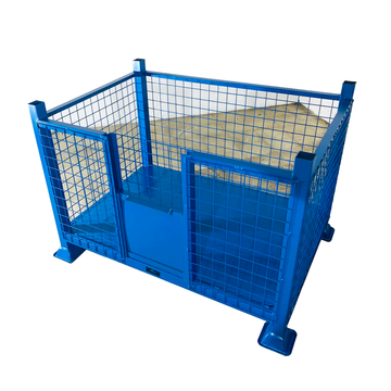 Mesh Storage Stillage With Door